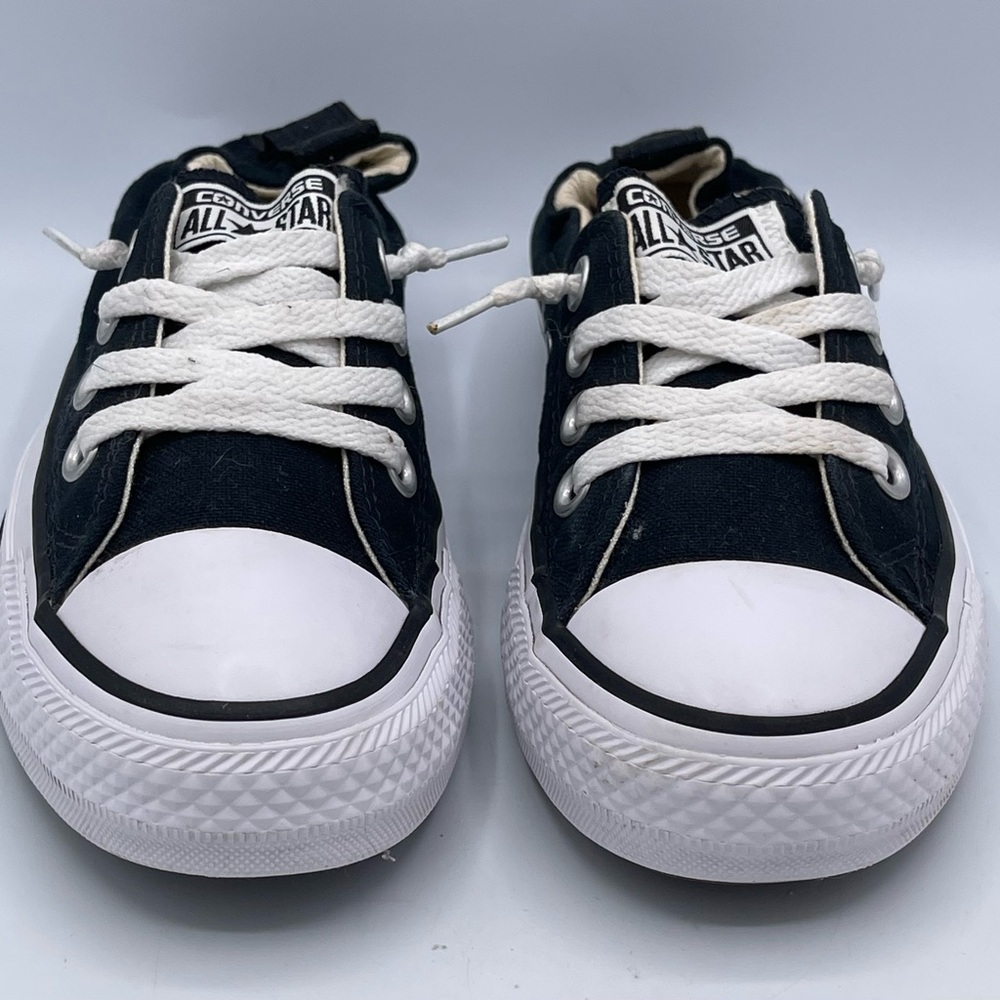 Converse Women's Chuck Taylor All Star Shoreline Black Lo Top Sneaker Size 6 - Picture 6 of 12